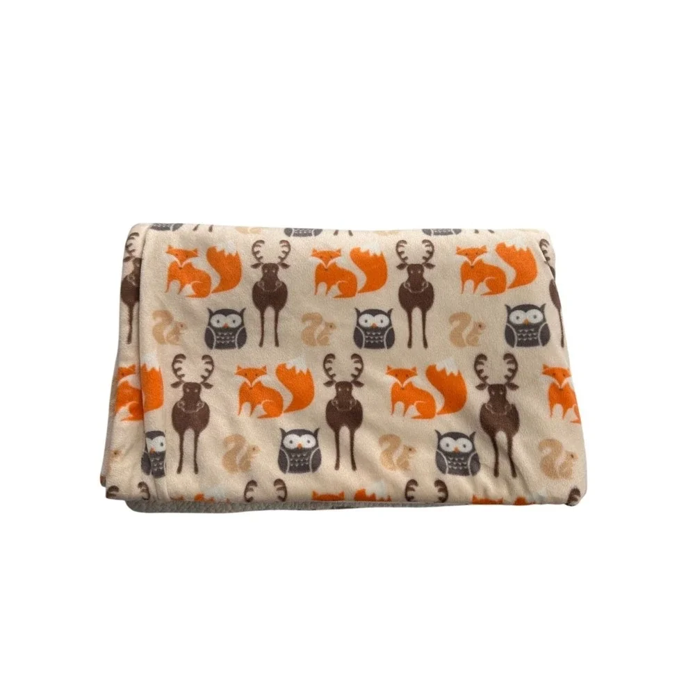 Baby Vision Woodland Animal Baby Blanket 30